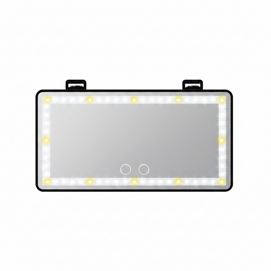 LED Car Visor Vanity Mirror