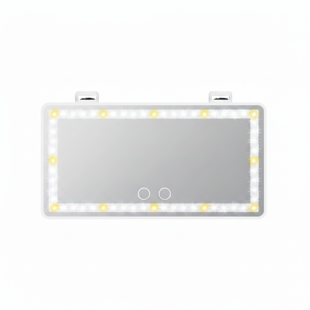 LED Car Visor Vanity Mirror