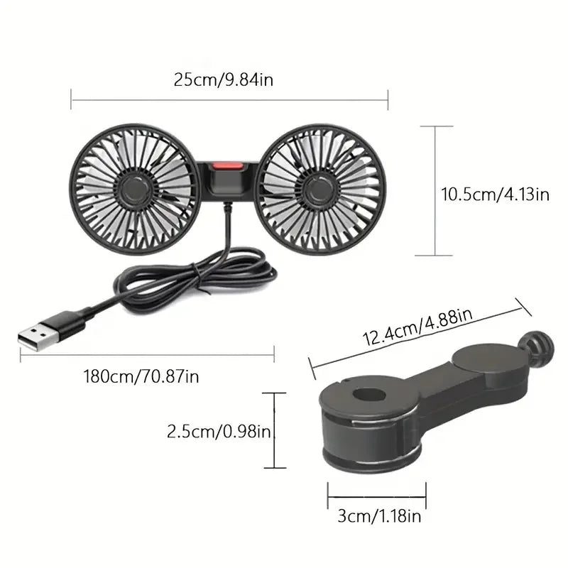 360° Cooling Fan