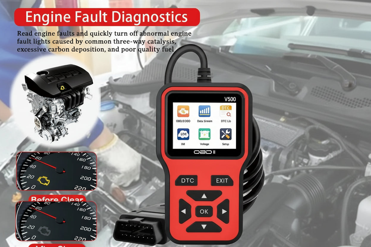 V500 OBD2 Scanner